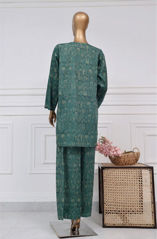 Sadabahar Daily Wear Co Ords 2 Piece Stitched  Summer Coll-2025  GREEN