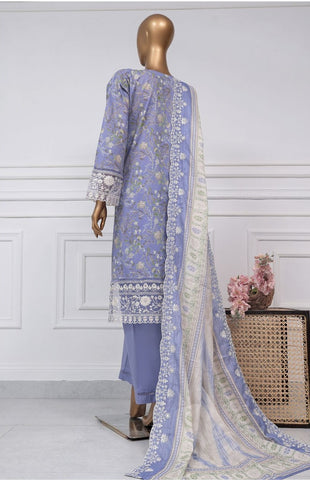Signature Printed & Embroidered Pret Lawn Coll'25 D-02