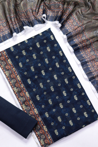 Amna Khadija Broshia Lawn Unstitched 3 Piece Suit Summer Collection D-15