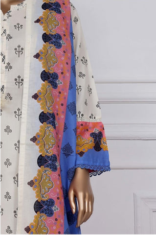 Printed Lawn Vol2 3 Piece Stitched Suit By Sadabahar2025 D-20