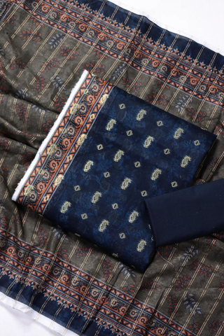 Amna Khadija Broshia Lawn Unstitched 3 Piece Suit Summer Collection D-15