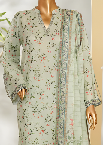 PRINTED LAWN 3PC Stitched COLLECTION By Bin Saeed D-19