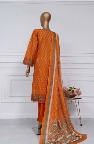 Printed Lawn Vol2 3 Piece Stitched Suit By Sadabahar2025 D-21