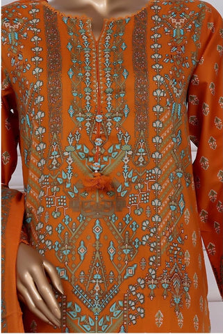 Printed Lawn Vol2 3 Piece Stitched Suit By Sadabahar2025 D-21