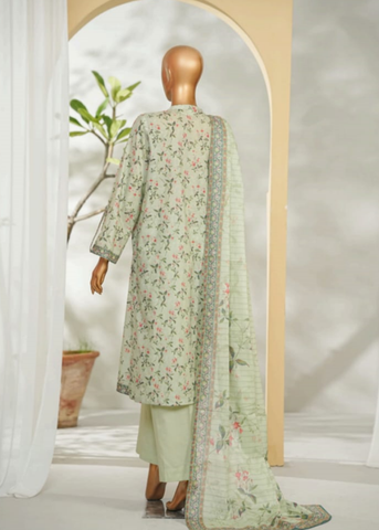 PRINTED LAWN 3PC Stitched COLLECTION By Bin Saeed D-19