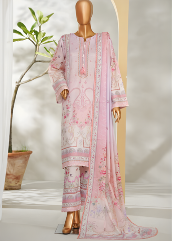PRINTED LAWN 3PC Stitched COLLECTION By Bin Saeed D-20