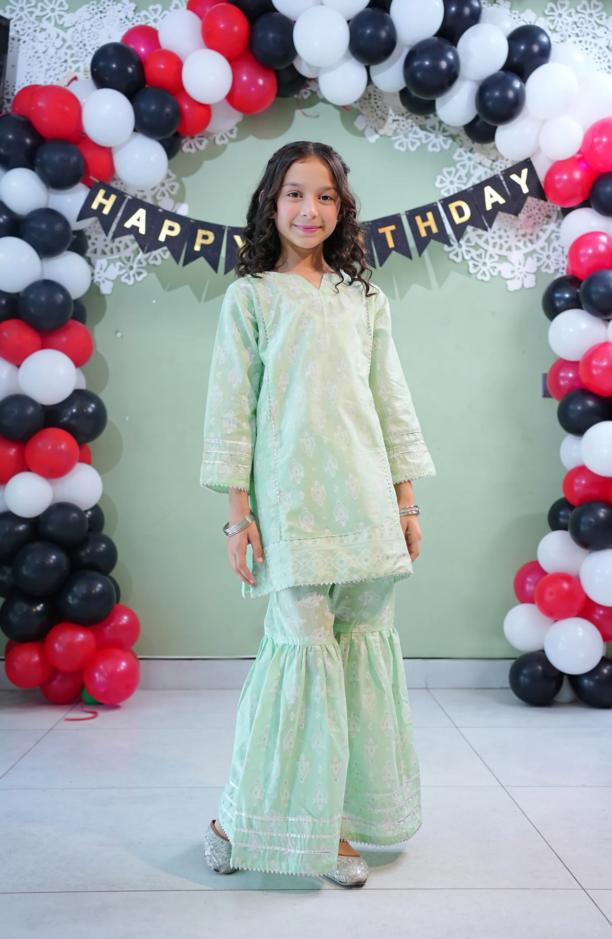 Aloo Meeru Hammi by Amna Khadija | Girls Eid Pret Stitched Suit D-1