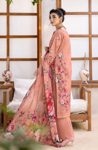 Coco by Panache | Embroidered Lawn 3 Piece Unstitched Suit D-2