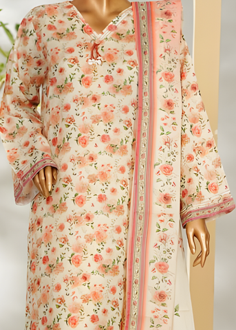 PRINTED LAWN 3PC Stitched COLLECTION By Bin Saeed D-22