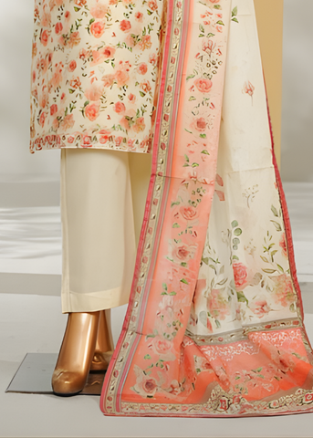 PRINTED LAWN 3PC Stitched COLLECTION By Bin Saeed D-22