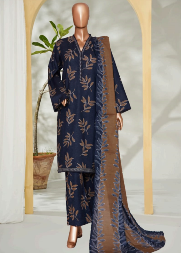PRINTED LAWN 3PC Stitched COLLECTION By Bin Saeed D-23