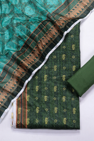 Amna Khadija Broshia Lawn Unstitched 3 Piece Suit Summer Collection D-3