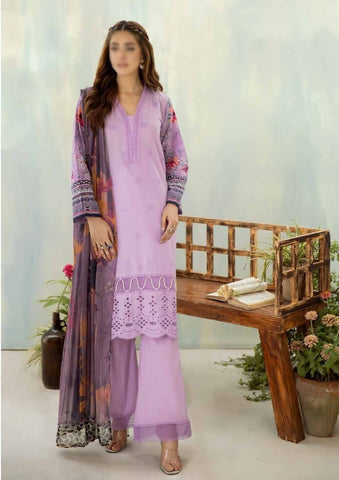 Maya Un Stitched 3 Pics  Chikankari Digital Print Lawn Coll2025 JH945