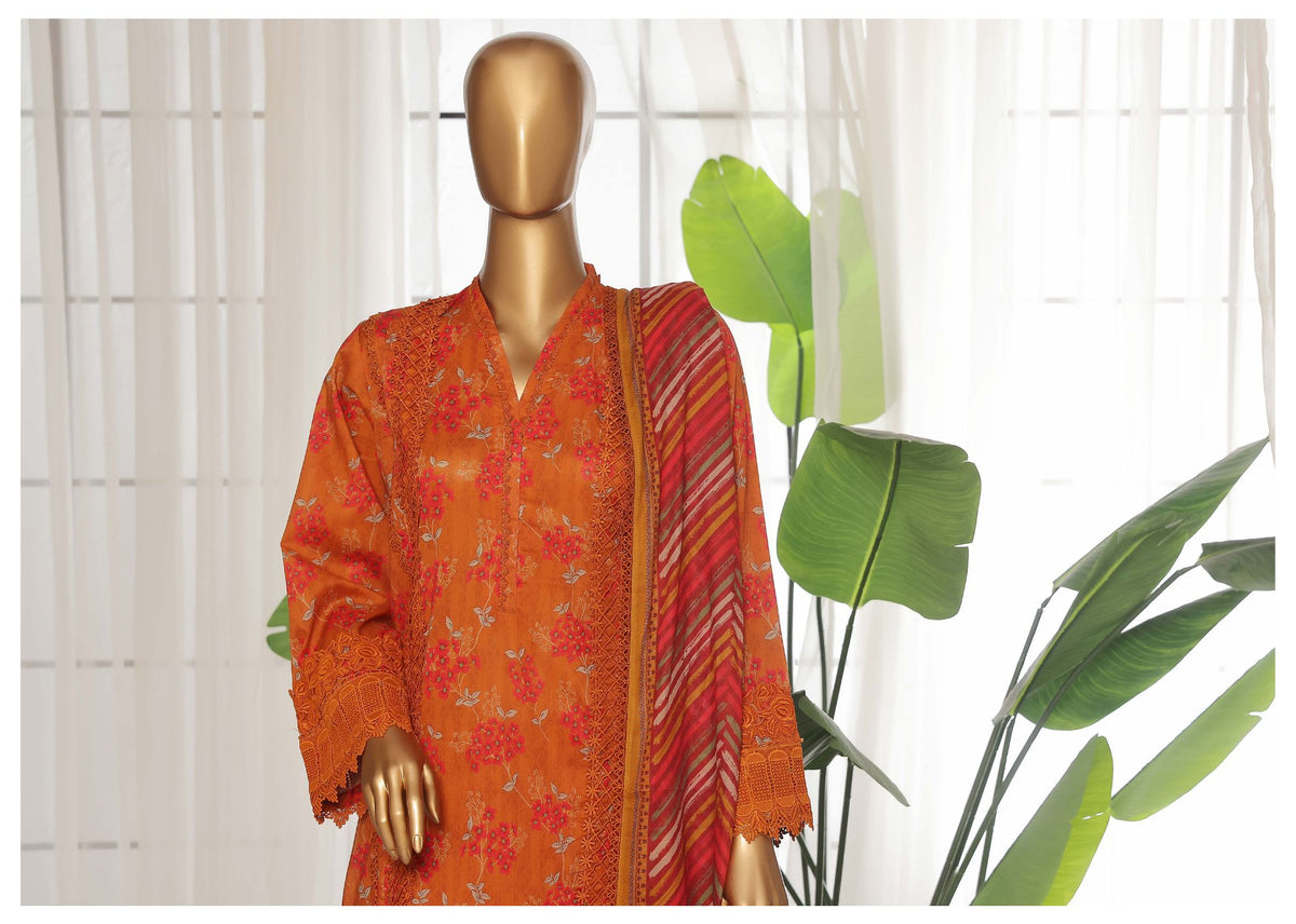 Rania Embroidered Lawn Vol-01 By sadabahar D-4