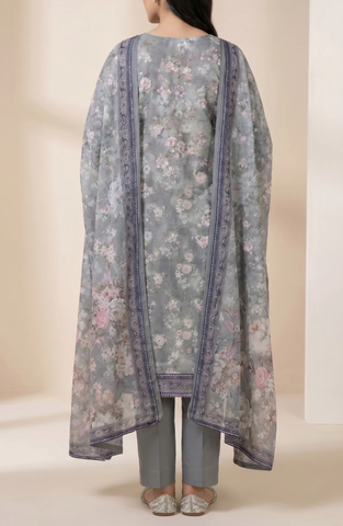 Misri Lawn by VS Textile | Printed Lawn 3 Piece Unstitched Suit D-3