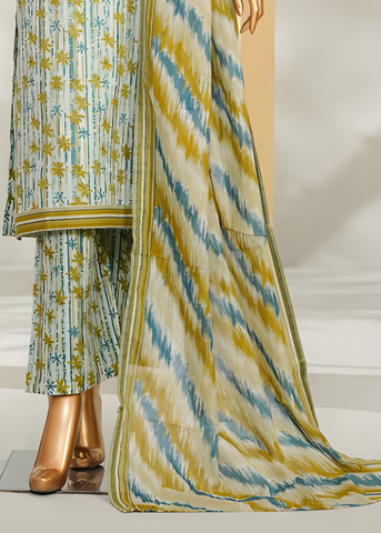 PRINTED LAWN 3PC Stitched COLLECTION By Bin Saeed D-4