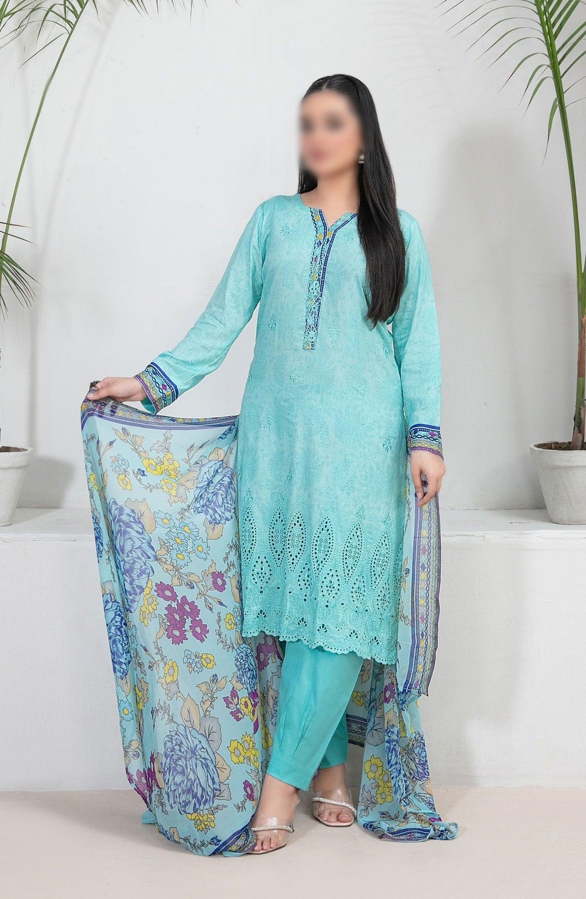 Banah - Emb Printed Lawn Coll By Tawakkal D-9119