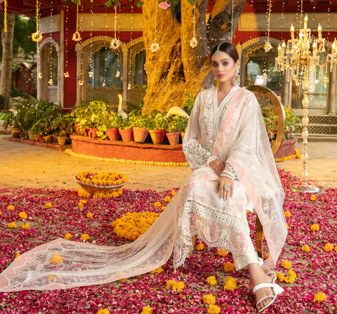 D-9345 Jahan Heavy Embroidered Festive Collection'23 By Tawakkal Semi Stitched