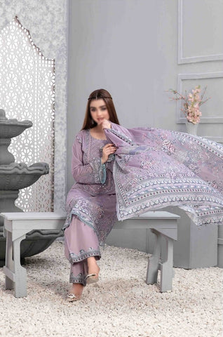 D-9405 Faiha Embroidered Digital Printed Lawn Collectioc"23 By Tawakkal Un-Stitched 3 Piece