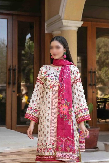 Masooma by Tawakkal Fabrics Printed Lawn Unstitched 3Pcs D-04