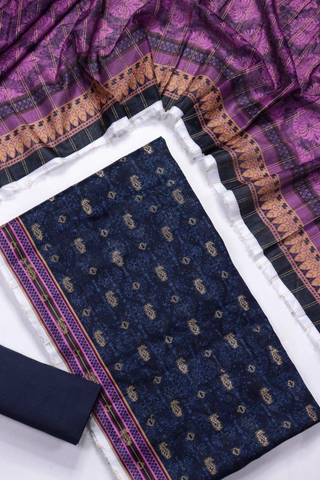 Amna Khadija Broshia Lawn Unstitched 3 Piece Suit Summer Collection D-4