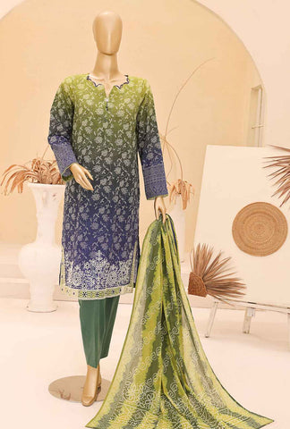 Chunri by  Emb Lawn Unstitched 3 Piece Suit D-924