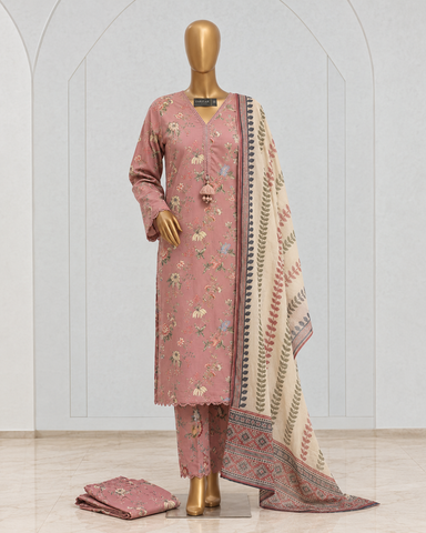 Sadabahar Printed Lawn Vol-14 | 3 Piece Stitched Suit D-2