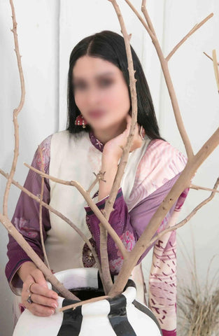 Imza Printed & Emb Linen Coll24 By Tawakkal D-1098