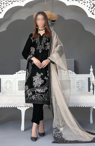 Makhmal-e-Kahani -Fancy Heavy Emb Velvet Coll-24 D-3971