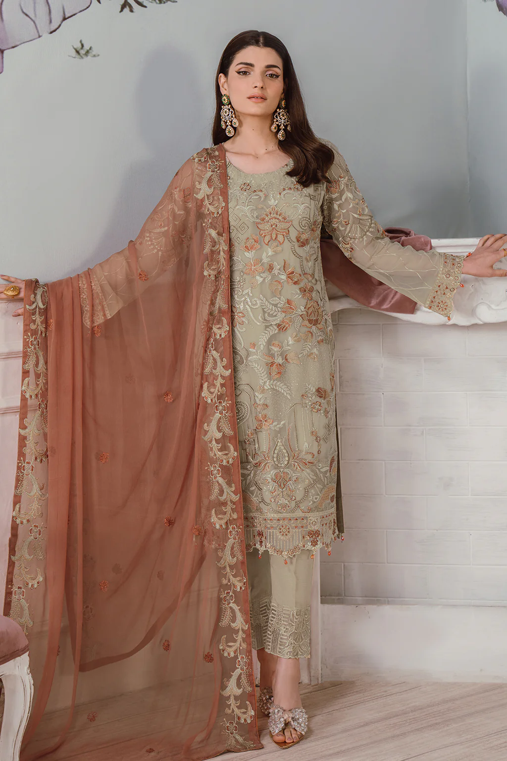 Ramsha Chiffon Collection Vol-25 D-04