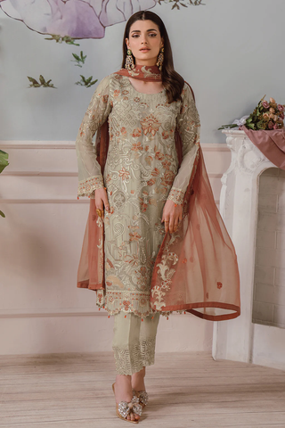 Ramsha Chiffon Collection Vol-25 D-04