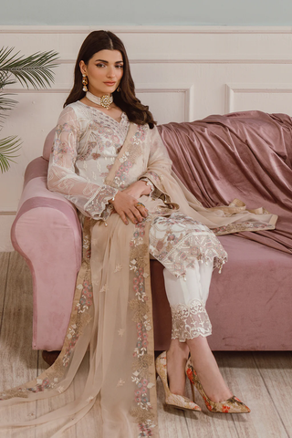 Ramsha Chiffon Collection Vol-25 D-03