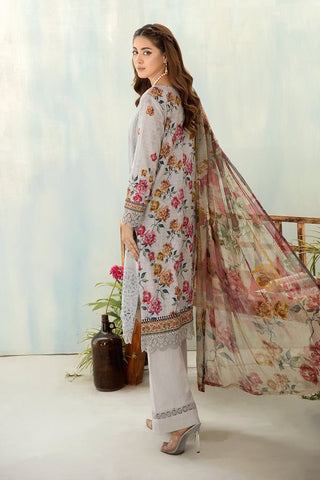 Embroidered Lawn Unstitched 3 Piece Suit Summer Collection Irtaza By Johra D-5