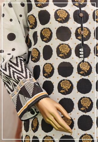 Magic Print Collection Vol-01 3pcs Unstitched By Hz D-10