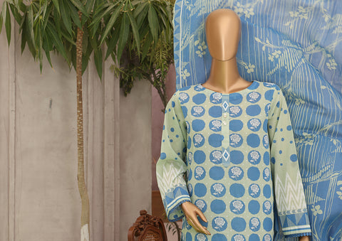 Magic Print Collection Vol-01 3pcs Unstitched By Hz D-02