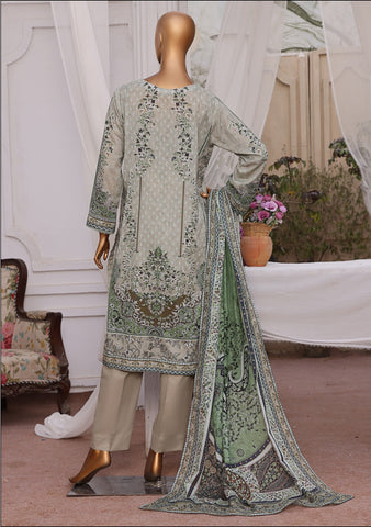 Magic Print Collection Vol-01 3pcs Unstitched By Hz D-07