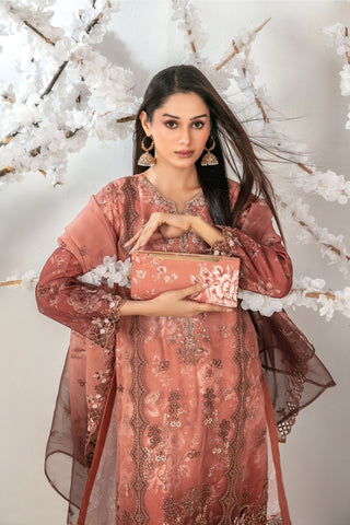 ISHQ By Tawakkal Fabrics Semi-Stitched Fancy Collection D-1