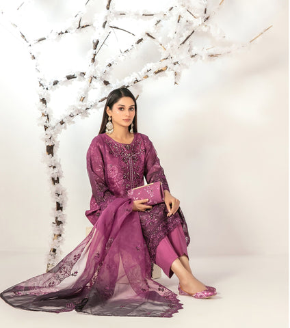 ISHQ By Tawakkal Fabrics Semi-Stitched Fancy Collection D-5