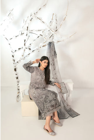 ISHQ By Tawakkal Fabrics Semi-Stitched Fancy Collection D-7