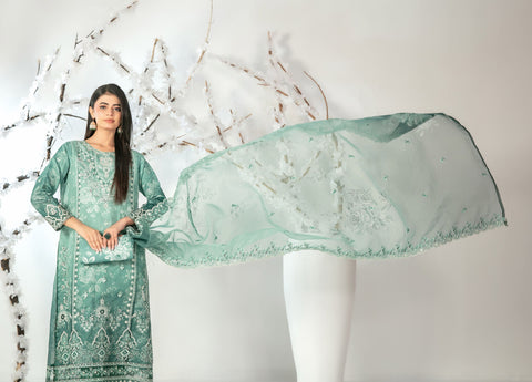 ISHQ By Tawakkal Fabrics Semi-Stitched Fancy Collection D-4