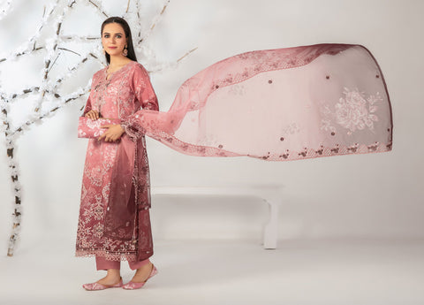 ISHQ By Tawakkal Fabrics Semi-Stitched Fancy Collection D-3