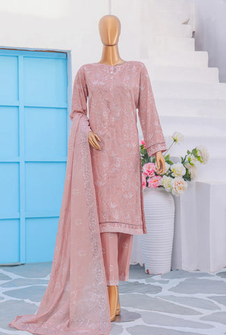 Mother Linen Embroidered Un-Stitched Collection D-6