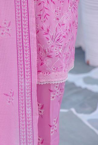 Mother Linen Embroidered Un-Stitched Collection D-7