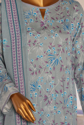 Mother Linen Embroidered Un-Stitched Collection D-8