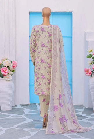 Mother Linen Embroidered Un-Stitched Collection D-10