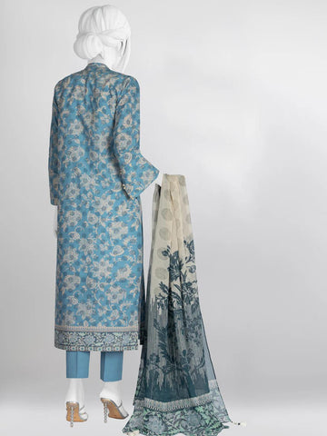 Panjnad By J. Collection'24 Unstitched Three Piece. D-1161