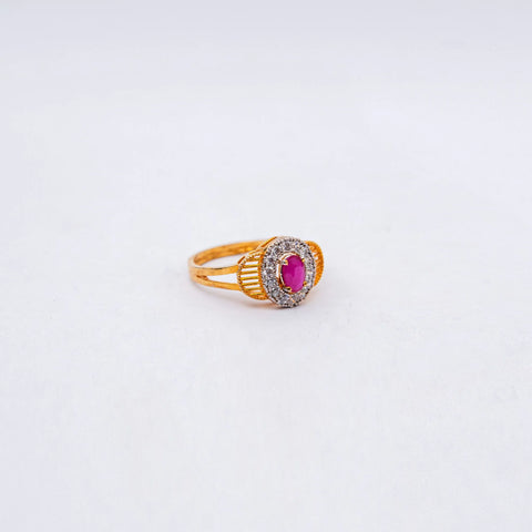 RUBY OVAL RING