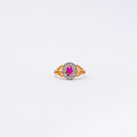 RUBY OVAL RING