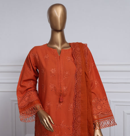 Sadabahar TwoTone Chikankari Vol-1 Emb 3 Piece Pret Coll’25 D-04