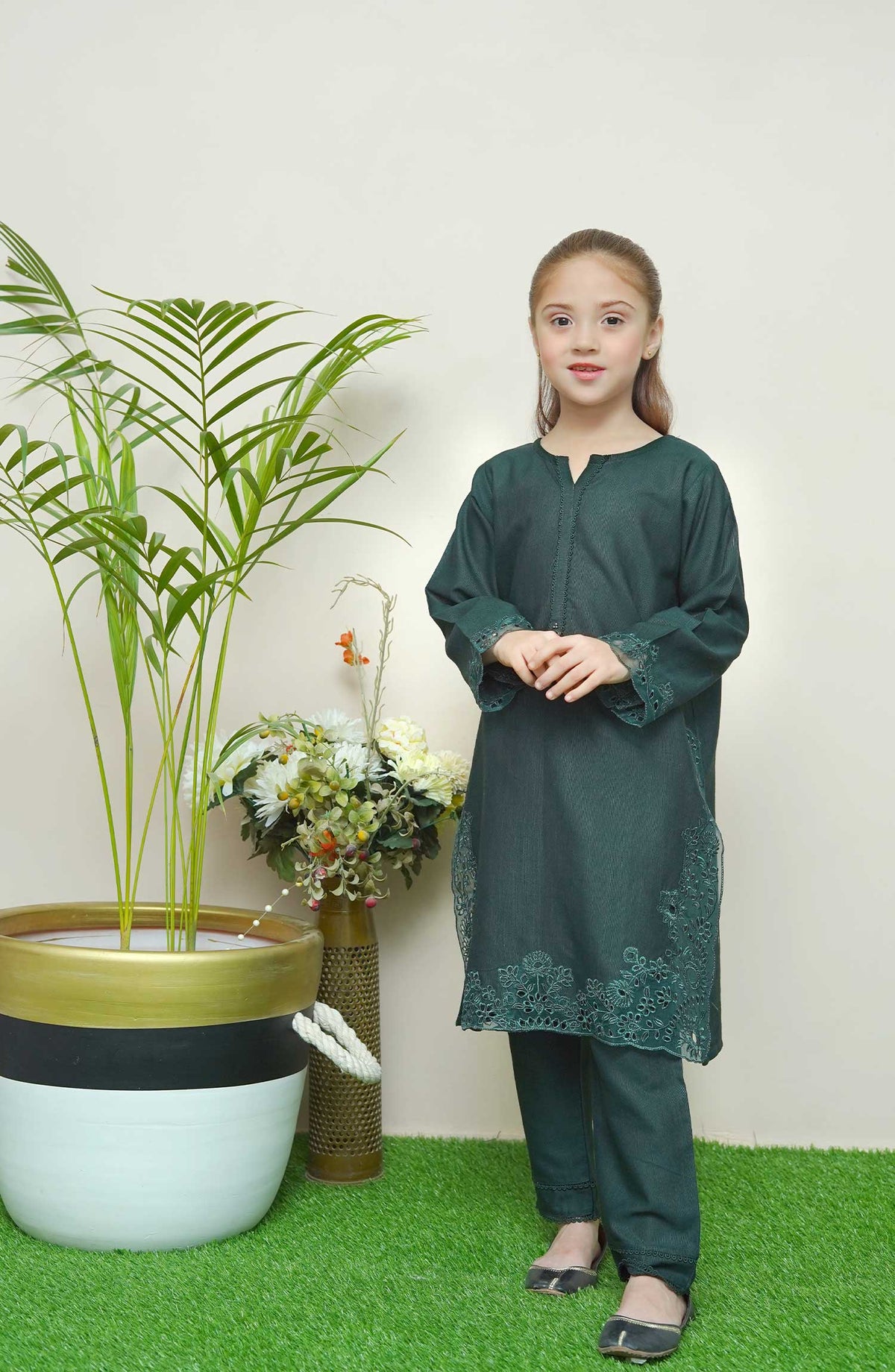 Shanzey Whimsical Winters Emb Khaddar Coll 2PCS STITCHED D-04